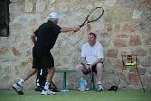 Alan - backhand follow through